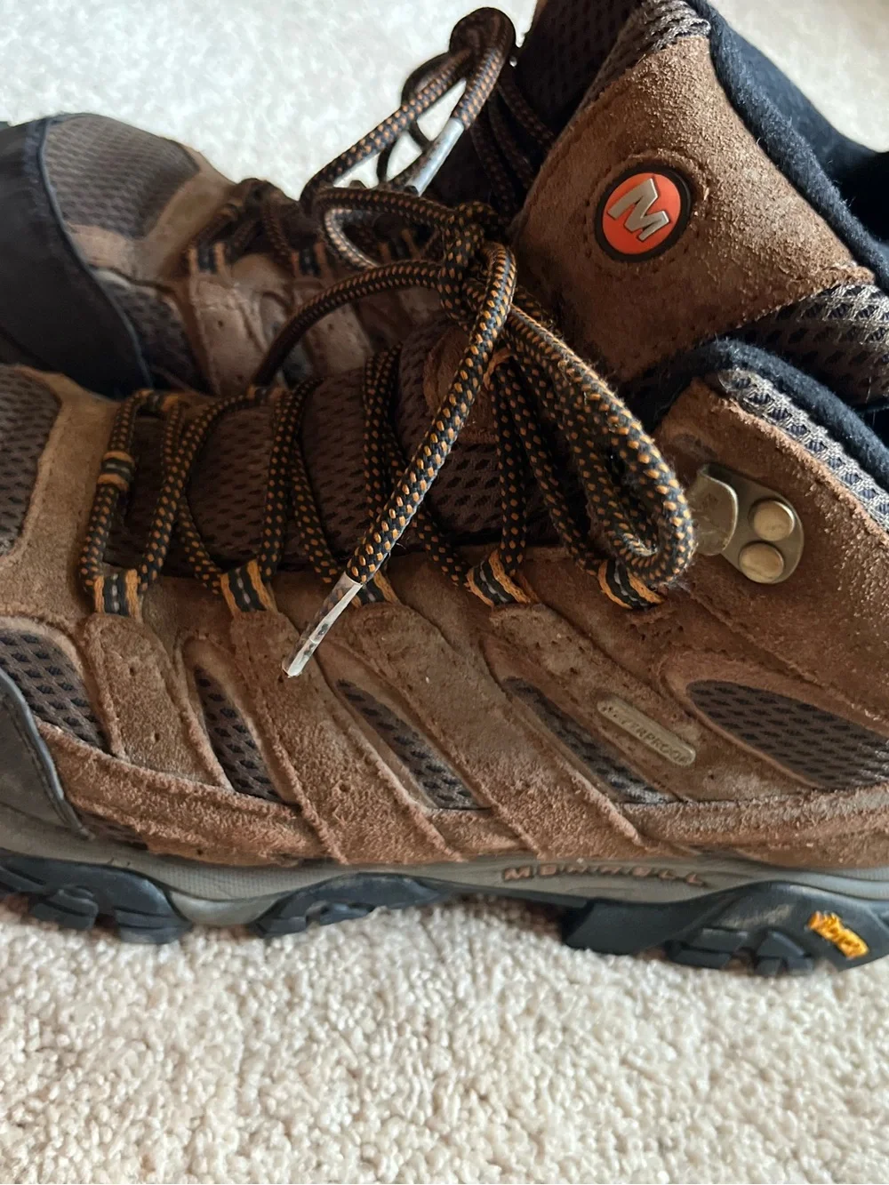 Merrell Moab Rain Boot Brown J06051 ~ Mens Size 8.5 ~ Hiking Camping